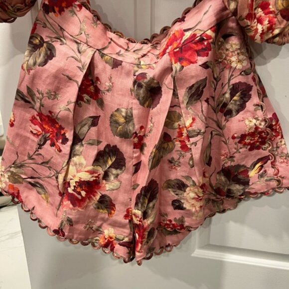 Zimmermann Cassia Floral Shorts - Picture 8 of 9